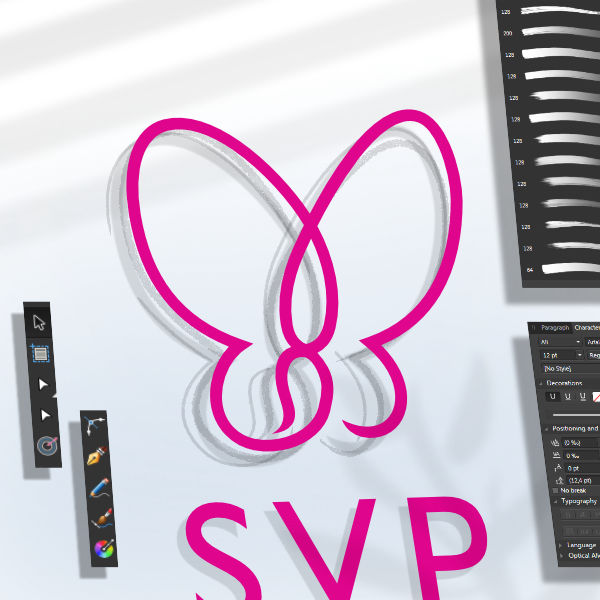 Projekt logo firmy SVP